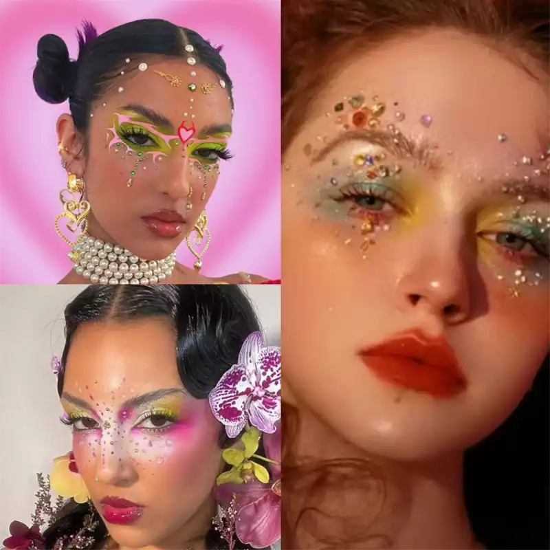 Maquiagem para Carnaval - Maximalismo 